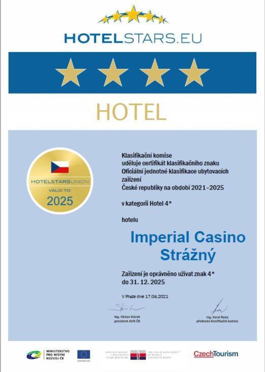 Imperial Casino Strazny Hotel Exterior foto